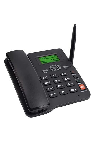 Hope هاتف أرضي عام مزود براديو FM، ويدعم شبكات GSM، وفتحة بطاقة SIM، ومعرف ال...