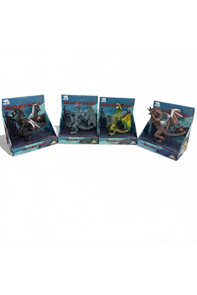 G-TUĞ OUTLET DRAGON EJDERHA FİGÜR 4 ADET