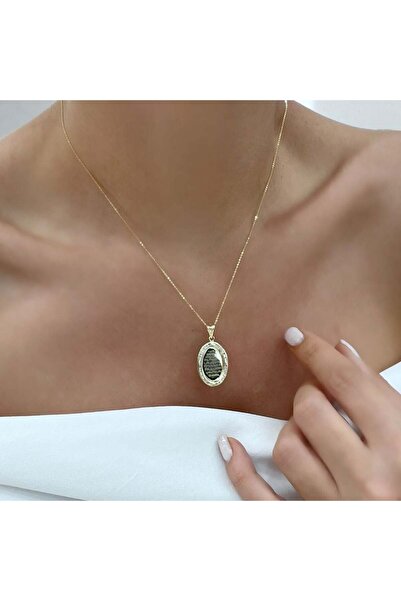 byBurak GOLD Ayetel Kürsi Kolye Ucu – KLU0656