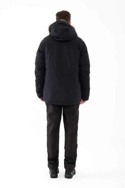 2AS Saalbach Down Jacket Erkek Siyah Mont