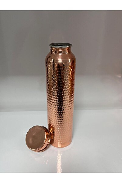 Yardımcı Bakır Since 1997 100% Pure Copper Water Bottle Handmade Natural Very Useful Copper Flask for Health Copper Thermus
