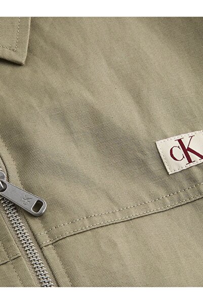 Calvin Klein Erkek Cotton Linen Wing Ceket