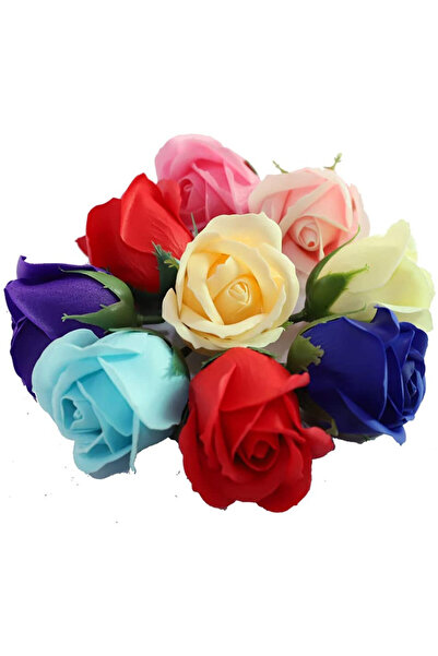 velve Cutie cu 50 randafiri din sapun, Albastru