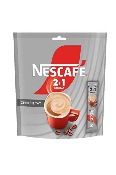 Nescafe Nescafé 2si1 Arada Sütlü Köpüklü Çözünebilir Kahve 10g 25'li paket (2...