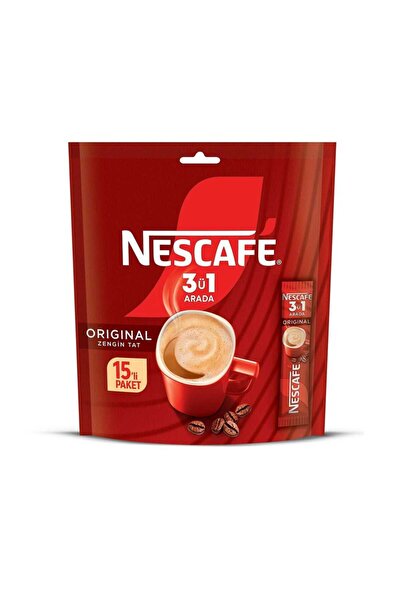 Nescafe 3 in 1 Original Instant Coffee 17.5g 15 Pack