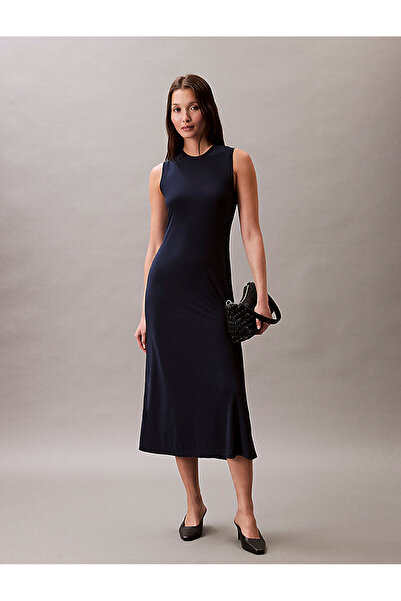 Calvin Klein Women's Second Skin Crew Dress