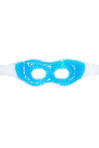 DROPY Reusable Eye Contour Mask, THERMOZEN®, Gel Beads, Hot-Cold Therapy, Relaxation, Blue