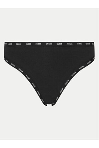 Guess Set de 3 chiloți clasici pentru femei, negri, O5RG11K6YW1