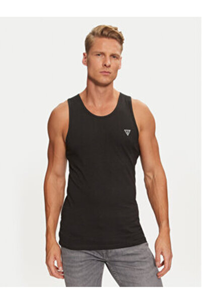 Guess Men's Set of 2 Tank Tops Black U97G15KCD31
