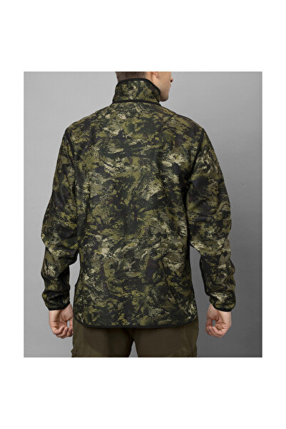 Seeland Reversible Fleece Jacket Elements Rogue, Light Pine/Invis Green