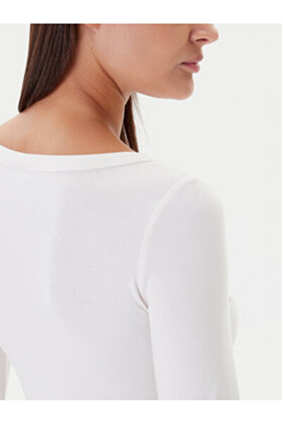 Guess Women's Bodysuit Ecru V4YP07J1314
