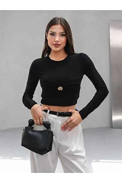 cemo BELI BUZGULU TOKALI KISA BLUZ