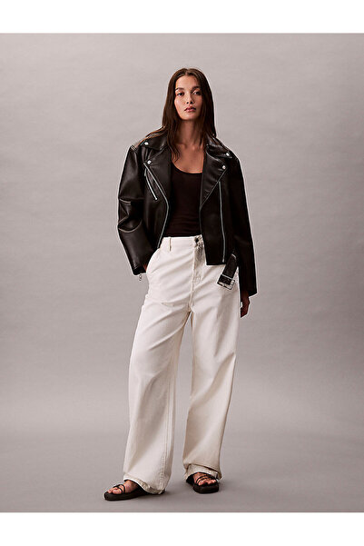 Calvin Klein Women's Faux Leather Jacket