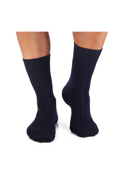 Pirin Hill Thick Wool Socks Dark Blue
