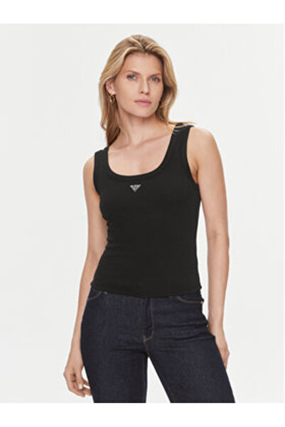 Guess Bluză de damă neagră W3YP68KA0H1