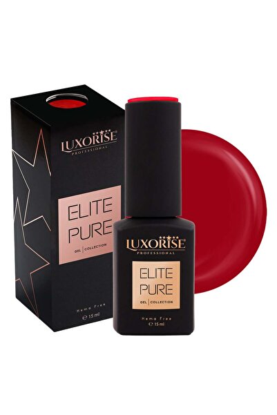 LUXORISE Semi-permanent nail polish Hema Free ELITE PURE - Exquisite Ruby, 15ml