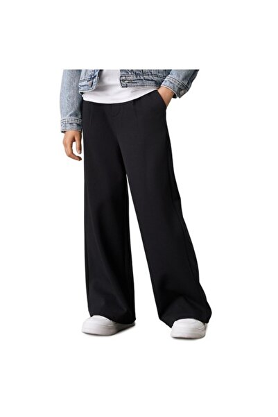 Calvin Klein Jeans Pantaloni evazati Calvin Klein, pentru fete, negru