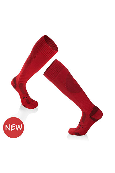 Try to Fly 3/4 Long Football Socks - Red