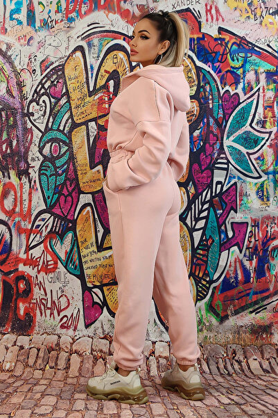 WildFashion Casual tracksuit made of fluffy and warm material U859-5112