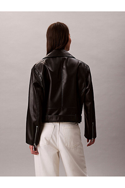 Calvin Klein Women's Faux Leather Jacket