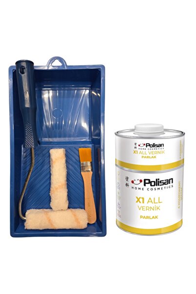 Polisan X1 ALL Taş Vernik PARLAK ( TEZGAH VE FAYANS için Suya Dayanıklı Çizil...