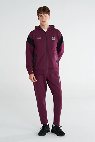 hummel Hmlglex Pants Erkek Bordo Eşofman Alt
