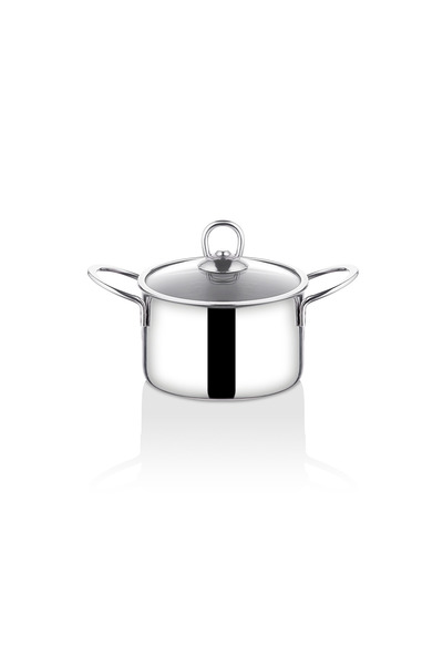 COOKCHEF Stainless Steel Pot 2 Pieces 16 cm