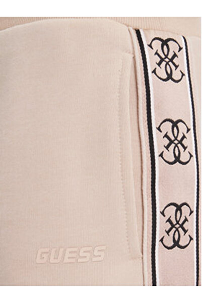 Guess Pantaloni de trening bej pentru femei V2YB15KB3P2