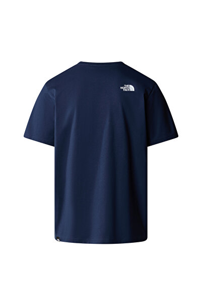 THE NORTH FACE M Biner Graphic 1 Erkek Mavi Outdoor T-Shirt NF0A894X8K21