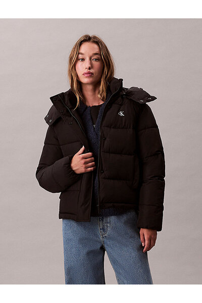 Calvin Klein Kadın Matte Monologo Ceket