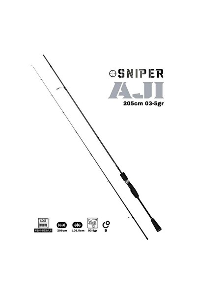 Fujin Sniper 205cm 03-5gr Aji LRF Kamış