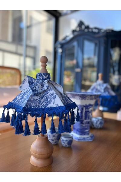 Merve Kaymakcı İtalyan Esintisi Mini Bali Şemsiyesi - Mavi