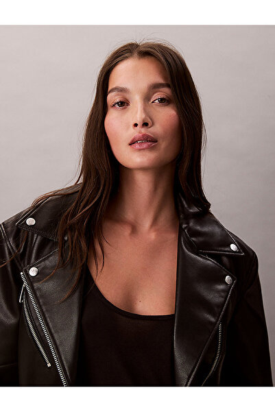 Calvin Klein Women's Faux Leather Jacket