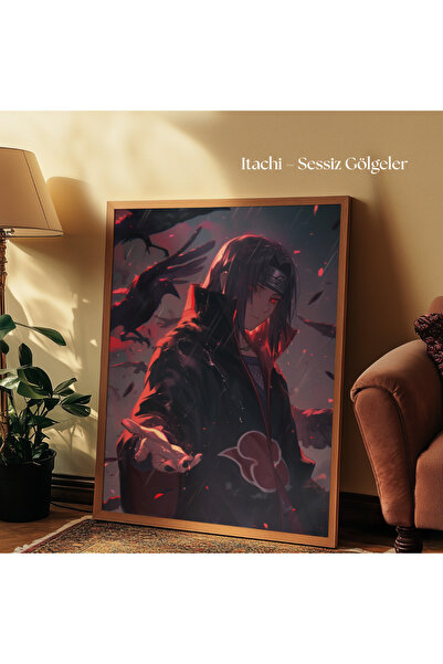 tuvart Sayılarla Boyama Seti Naruto 35x50cm, Itachi - Sessiz Gölgeler