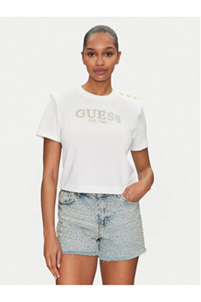 Guess Women's T-Shirt White W5GI15K8FQ4