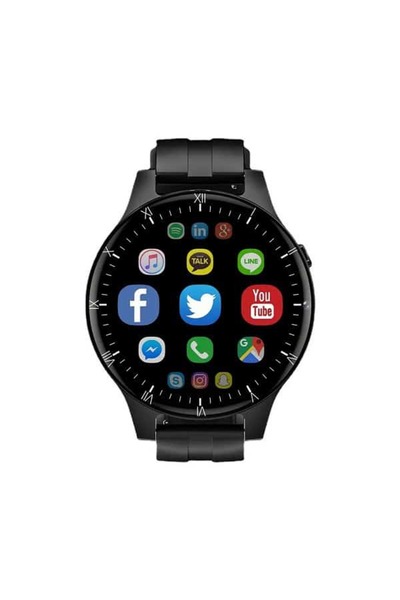 DacEnergy Ceas inteligent , Android 10.7, 2,02 inchi, baterie 1100 mAh, Bluetooth, camera du...