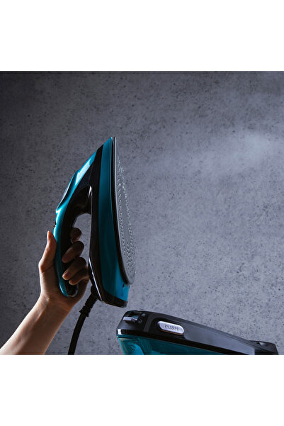 Voltz Steam generator Oliver OV51052A, 3200W, 1.5 l, 3 steam settings, Ceramic plate, LED, Turquoise