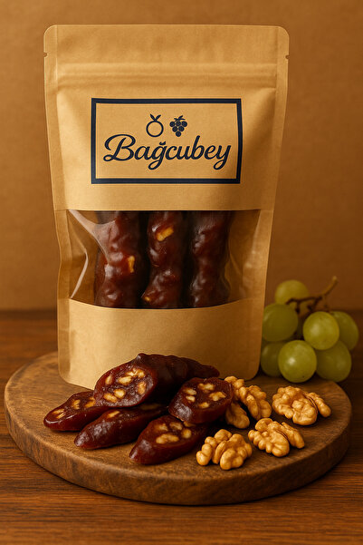 Bağcıbey Doğal Cevizli Sucuk (Köme) 500 g – Katkısız & Geleneksel Lezzet