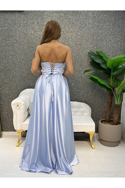 E&A Eren Abiye DRAPELI SATEN ABIYE