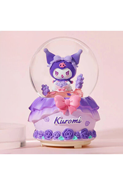 Genel Markalar Kuromi Büyük Boy Kar Küresi Işıklı, Müzikli, Püskürtmeli, Mor,...