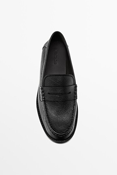 Massimo Dutti Yumuşak deri makosen