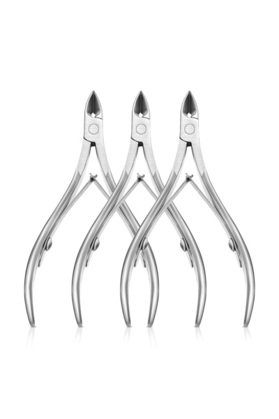 Choice 3pcs 3 Packs Stainless Steel Cuticle Nippers Cuticle Trimmer, Professi...