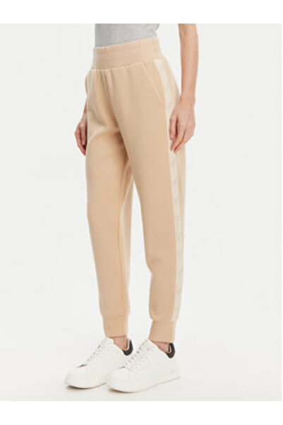 Guess Women's Beige Sweatpants W5YB11KBYE2
