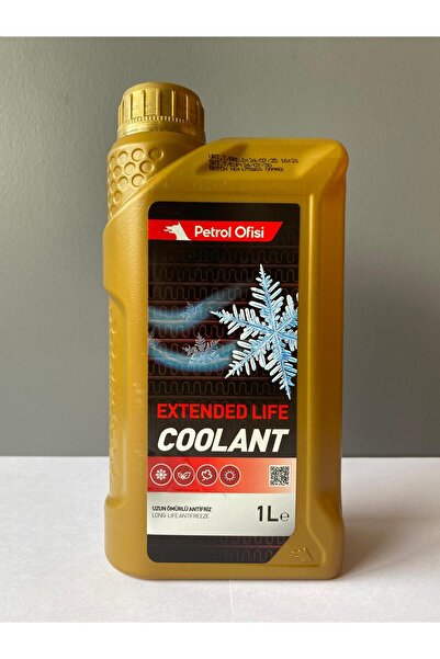Petrol Ofisi Kırmızı Renk Organik Antifriz 1 Litre (07/2025 Üretim)
