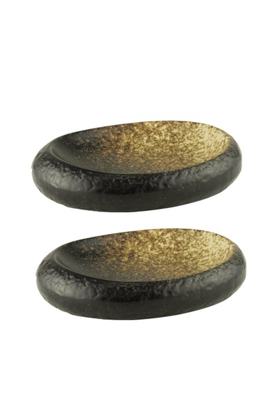 Culinaro Set 2 farfurii ceramice pentru prezentare Ember 22x18xh5,7cm