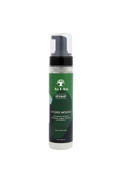 As I Am Spuma pentru styling cu ulei de rozmarin Rosemary Styling Mousse 237 ml