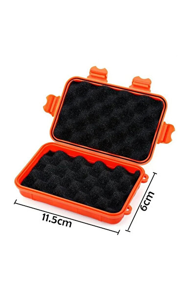 Choice S-orange S/M/L Size Outdoor Plastic Waterproof Sealed Survival Box Container Camping Outdoor Travel