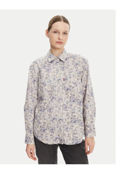 Levi's Γυναικείο Τζιν Πουκάμισο Levi's A7244-0051 Ανοιχτό Μπλε