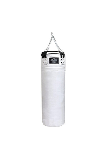 Excalibur Proline Steel Salon Tipi Çemberli Boks Torbası 120 x 40 cm Beyaz