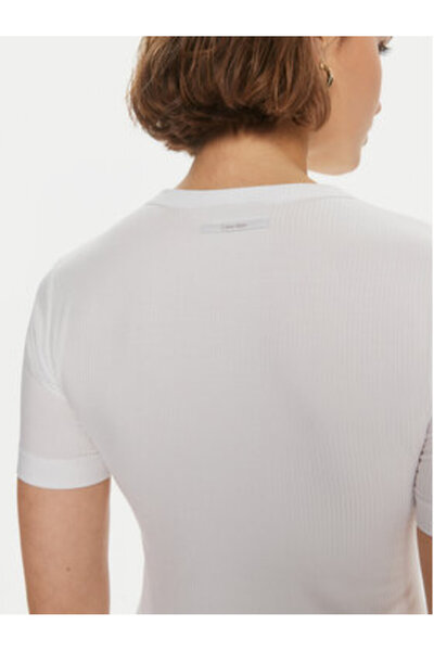 Calvin Klein Tricou damă K20K206553 alb